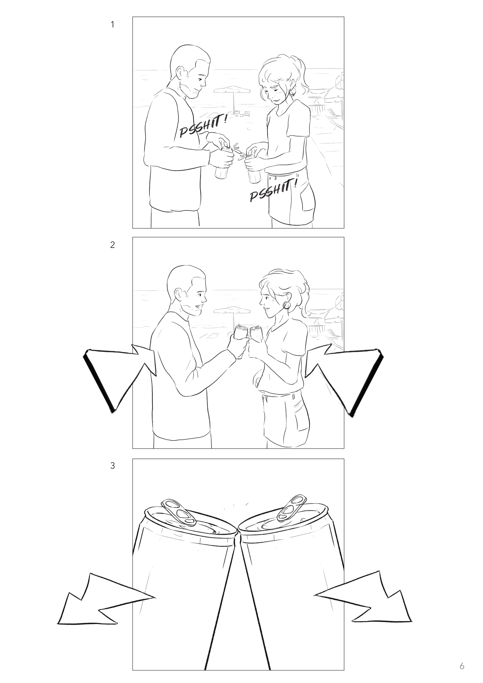 Commercial storyboard n°2